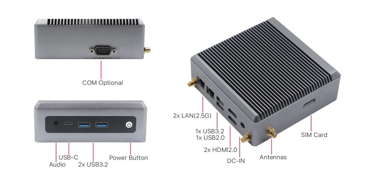 彩神(中国)12代掌上迷你型工控机，助力商业数字化应用